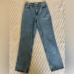 Abercrombie Mom Curve Love Jean